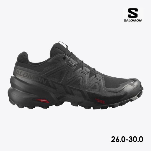 毎日発送 サロモン トレイルランニングシューズ ゴアテックス メンズ レディース SALOMON SPEEDCROSS 6 GORE-TEX M/L41738600 W/L41743400 スピードクロス6 防水 透湿 軽量 トレランシューズ ハイキングシューズ 黒[PU2]_1