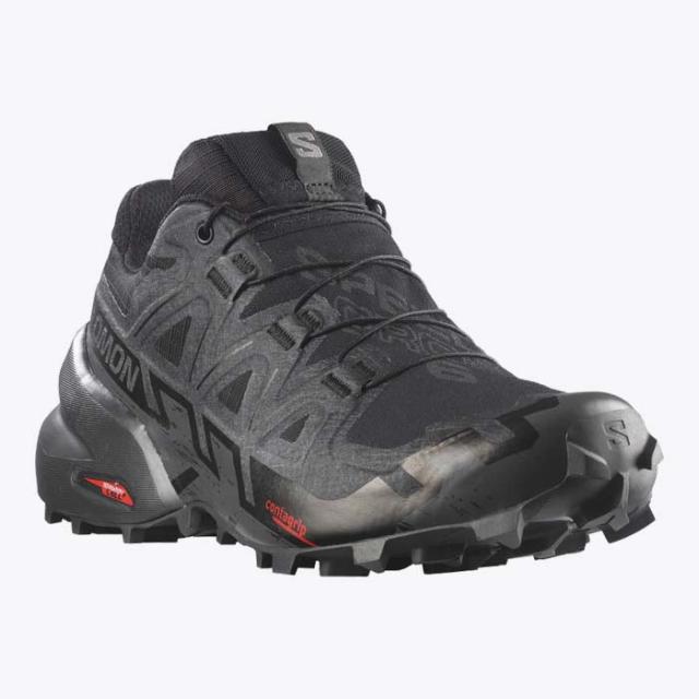 毎日発送 サロモン トレイルランニングシューズ ゴアテックス メンズ レディース SALOMON SPEEDCROSS 6 GORE-TEX M/L41738600 W/L41743400 スピードクロス6 防水 透湿 軽量 トレランシューズ ハイキングシューズ 黒[PU2]_8