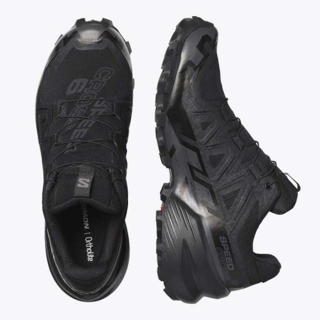 毎日発送 サロモン トレイルランニングシューズ ゴアテックス メンズ レディース SALOMON SPEEDCROSS 6 GORE-TEX M/L41738600 W/L41743400 スピードクロス6 防水 透湿 軽量 トレランシューズ ハイキングシューズ 黒[PU2]_12