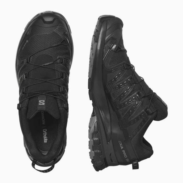 毎日発送 サロモン トレイルランニングシューズ 新作 SALOMON XA PRO 3D V9 GORE-TEX M/L47270100 W/L47270800 XAプロ 3D ゴアテックス メンズ レディース 防水 透湿 軽量 トレランシューズ ハイキングシューズ 黒[PU2]_14