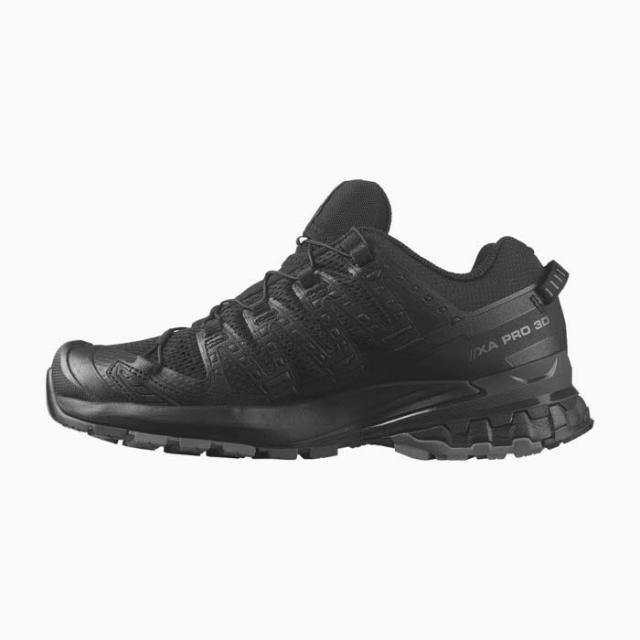 毎日発送 サロモン トレイルランニングシューズ 新作 SALOMON XA PRO 3D V9 M/L47271800 W/L47272700 XAプロ 3D メンズ レディース 軽量 トレランシューズ ハイキングシューズ 黒[PU2]_9