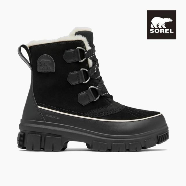毎日発送 SOREL ソレル ティボリ5　ウォータープルーフ TIVOLI V WP NL5113-010 スノーブーツ レディース 黒 保温 防水[PU2]