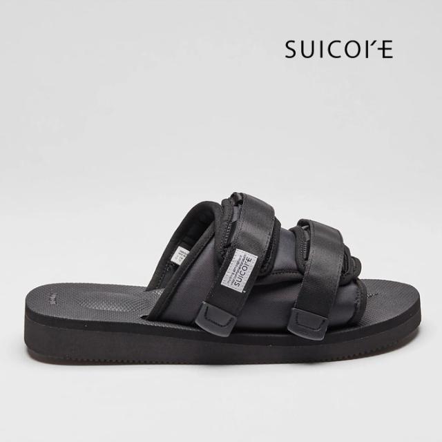 SUICOKE スイコック サンダル MOTO-CAB BLACK OG-056CAB-BLK モト 黒 メンズ レディース 抗菌 スライド スポーツサンダル ストラップ 定番