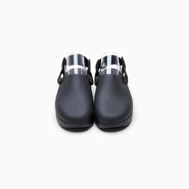 スイコック サンダル SUICOKE CAPPO BLACK OG-INJ-03-BLK カッポ 黒 メンズ レディース 厚底 抗菌 スライド スリッポン_3