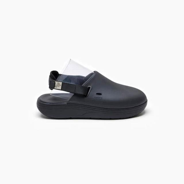 スイコック サンダル SUICOKE CAPPO BLACK OG-INJ-03-BLK カッポ 黒 メンズ レディース 厚底 抗菌 スライド スリッポン_1