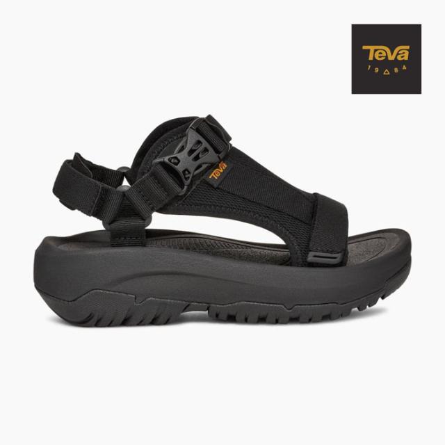 毎日発送 TEVA スポーツサンダル 厚底サンダル ハリケーン アンプソール ボルト HURRICANE AMPSOLE VOLT BLACK 1155030 BLK 黒 人気 抗菌 防臭
