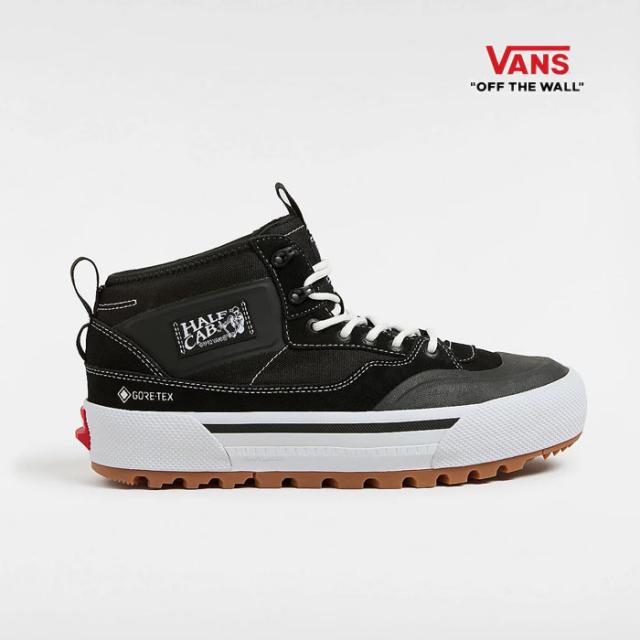 バンズ ハーフキャブ ゴアテックス VANS MTE HALF CAB GORE-TEX VN000CVMBA2 メンズ スニーカー 防水 透湿 ヴァンズ スノーシューズ 黒 US企画[PU2]