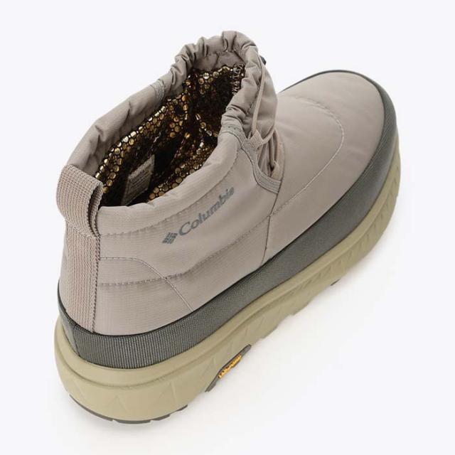 毎日発送 コロンビア メンズ レディース スノーブーツ グレー ベージュ ショートブーツ 防寒 防水 保温 COLUMBIA YELLOWTAIL SHORTY ADV WP OHI YU2038 027 イエローテイル スノーシューズ アウトドアシューズ オムニヒートインフィニティ 新作[PU2]_5