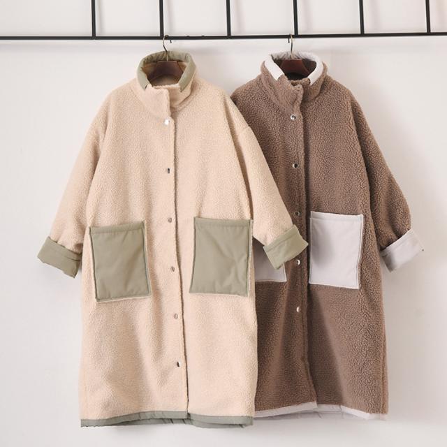 新作 コート レディース 冬 ロング ボア 20代 30代 40代 ミリタリー