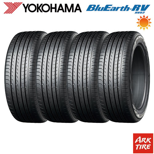 4本セット 225/65R17 102H YOKOHAMA ヨコハマ BluEarth ブルーアース RV03 タイヤ単品4本価格
