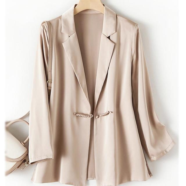 ジャケット カーディガン 光沢感 長袖 紫外線対策 冷房対策の通販は 6,380円