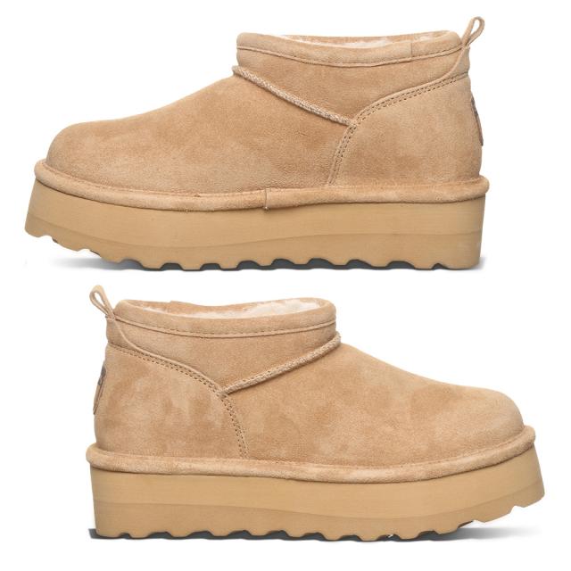 ベアパウ　厚底ショートブーツ　ムートンブーツ　24cm bearpaw-011_01.jpg