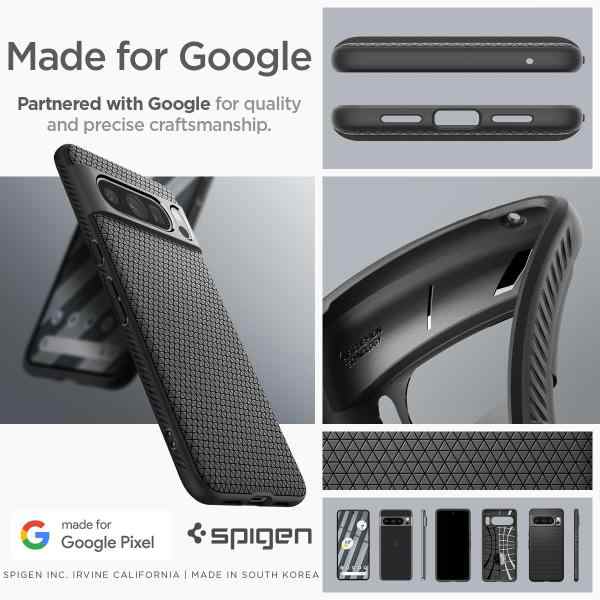 Spigen Google Pixel8Pro ケース TPU ソフトケース 耐衝撃