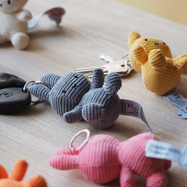 Miffy Corduroy Keychain 10cm - marcs store