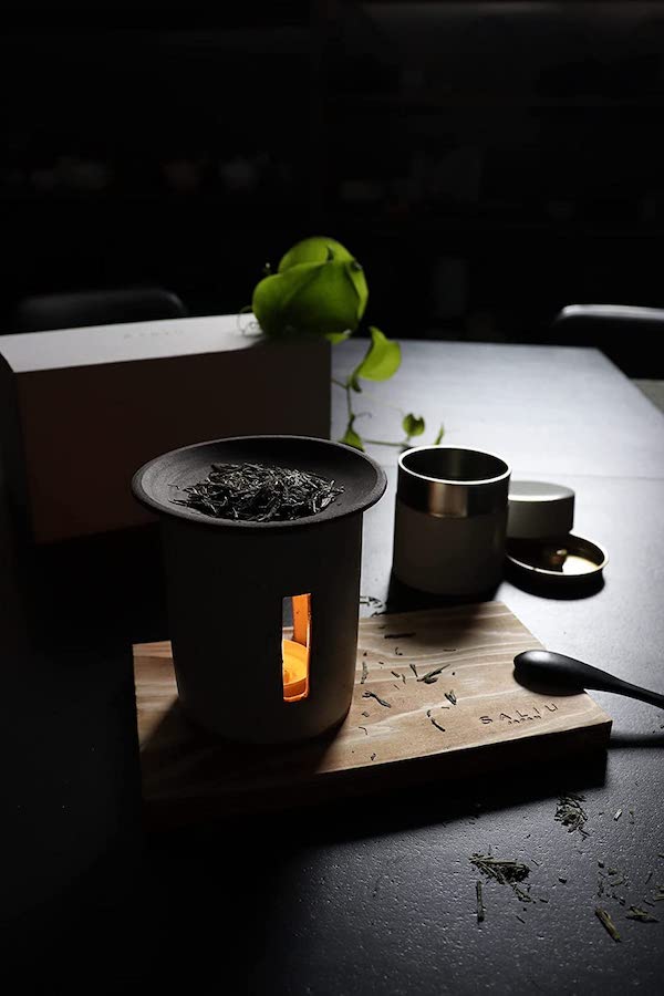 特典つき【 SALIU 】 さのか薫るギフトセット 茶香炉 東白川村 さのか