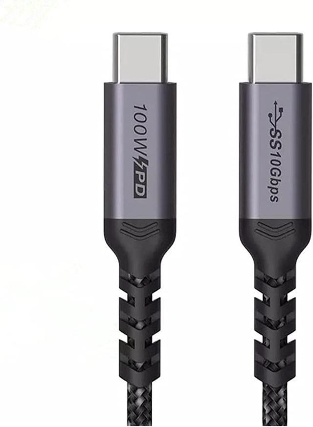 ［BOEN］Type C ケーブル USB 3.1 (3.0 / 2.0) 対応PD 1M 最大100W/5A 急速充電 4K 60HZビデオ伝送 高耐久 ナイロン編み 10Gbps (I字 1M)