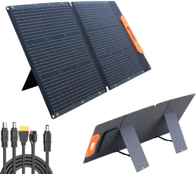 ソーラーパネル 太陽光パネル 100W アウトドア キャンプ 防災 太陽光発電