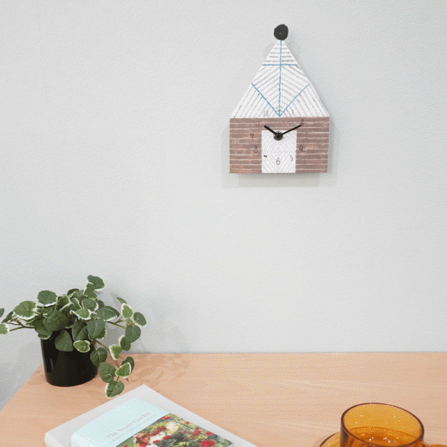 松尾ミユキ Diecut Clock ｜matsuo miyuki 置き時計 掛け時計 ねこ 鳥 家の通販はau PAY マーケット - EL  COMMUN online shop au PAY マーケット店 | au PAY マーケット－通販サイト