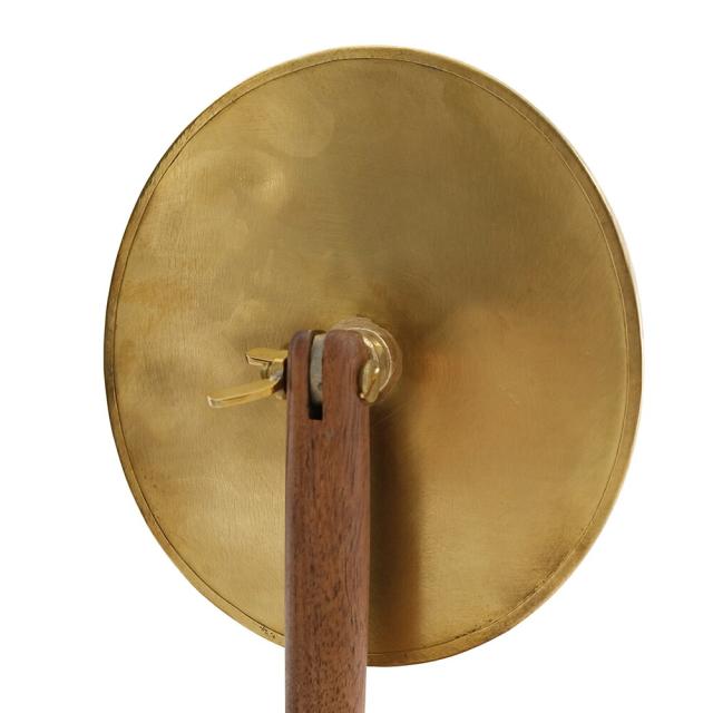 オーバルスタンドミラー｜真鍮 ウッド WOOD BRASS ブラス DIY アンティーク風 シンプル ディスプレイ 什器 撮影 Horn Please インテリア 雑貨 鏡 ミラー アカシア ハンドメイド 天然
