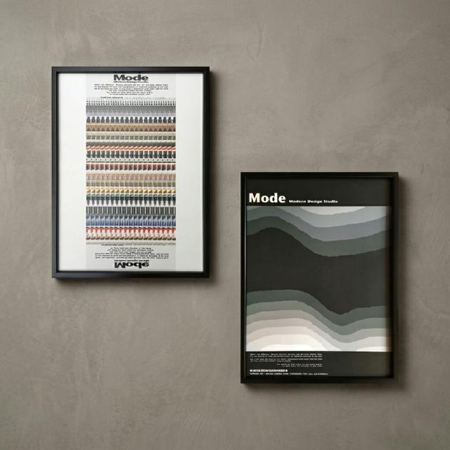 【Raffinart】 アートフレーム BAUHAUS collection「Modern Design Studio」［530mm × 730mm］｜バウハウス アートポスター フレームセット 絵画 額縁 額装込 【受注生産品】【発送までに 約7-10営業日】【「Raffinart」以外の商品と同送不可】