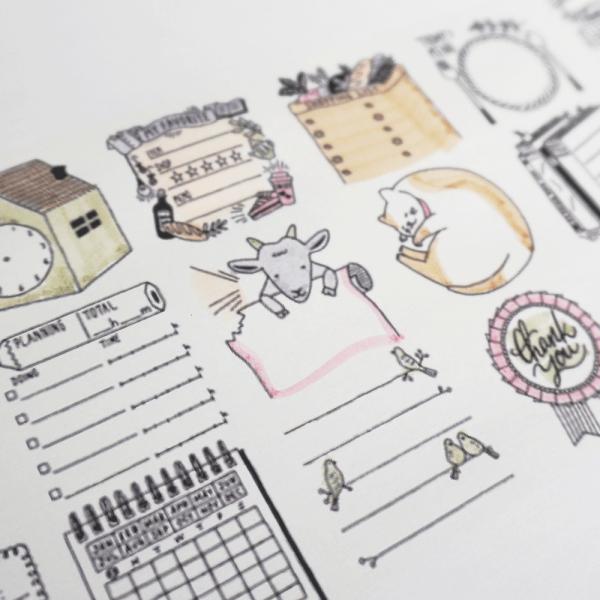 マイルドライナー5色セット 水性蛍光ペン ｜メール便対応 ペン 三菱