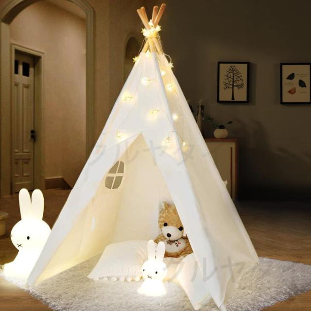 子供用 室内 子供テント インディアンテント 秘密基地 知育玩具 子供用テント 組み立ても収納も簡単 隠れ家 て誕生日・子供の日 収納バッグ付き 送料無料 子供用 室内 子供テント インディアンテント 秘密基地 知育玩具 子供用