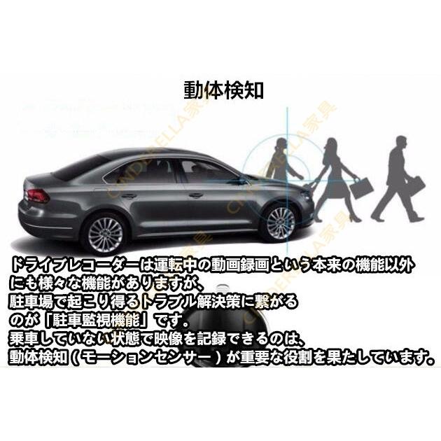 ドライブレコーダー 前後2カメラ 小型 3.0インチIPS液晶 1080P高画質 駐車監視 ドラレコ 日本語 軽自動車 車載カメラ カー内装用品 32Ｇカード付き 送料無料