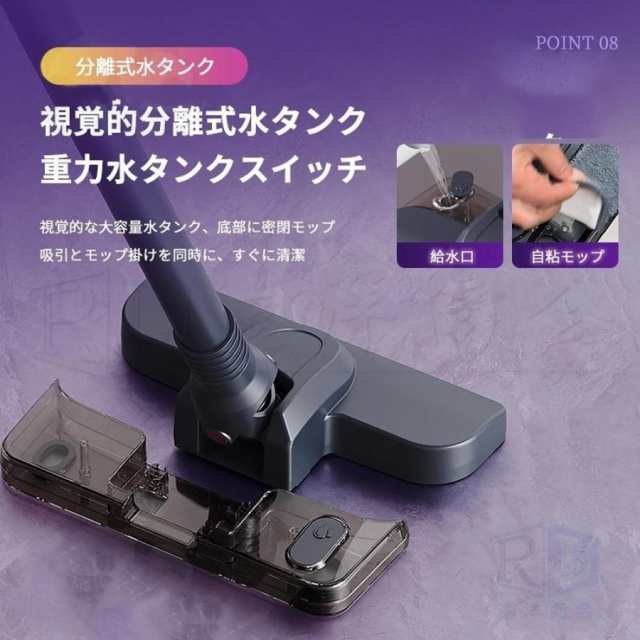 掃除機 コードレス 32000pa 強力吸引 0.98kg サイクロン式 コード式 軽量静音 小型 スティック型 ハンディー クリーナー コンパクト 家庭用 省エネ 一人暮らし