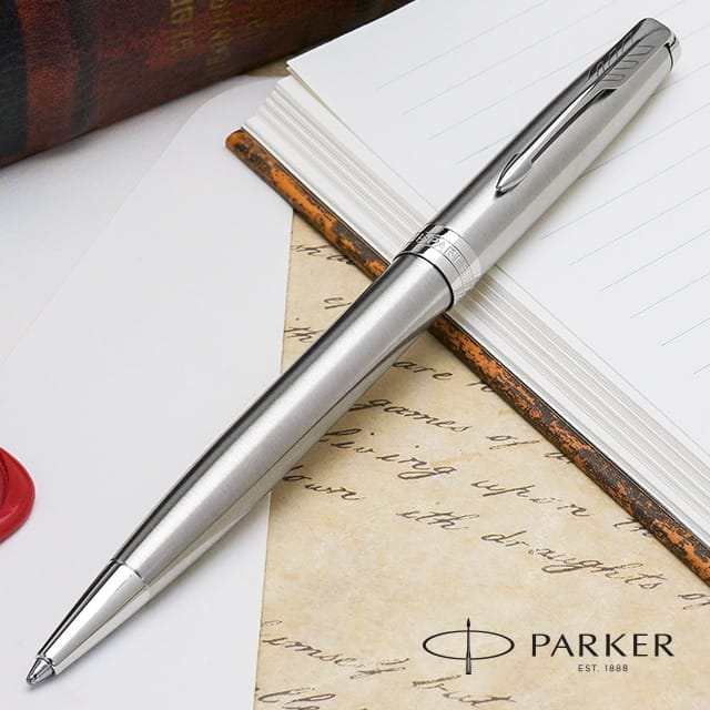 名入れ ボールペン パーカー PARKER ボールペン ソネット ステンレススチールCT 1950871 クリスマス 祝い 入学 卒業 就職 合格 昇進 還暦