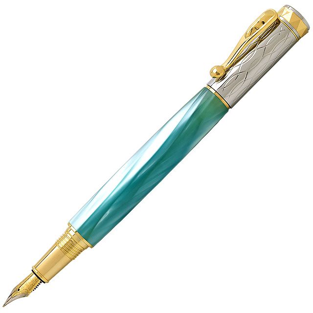 Pent ペント by 竹内靖貴 万年筆 地中海の宝 TMA1715 入学祝い