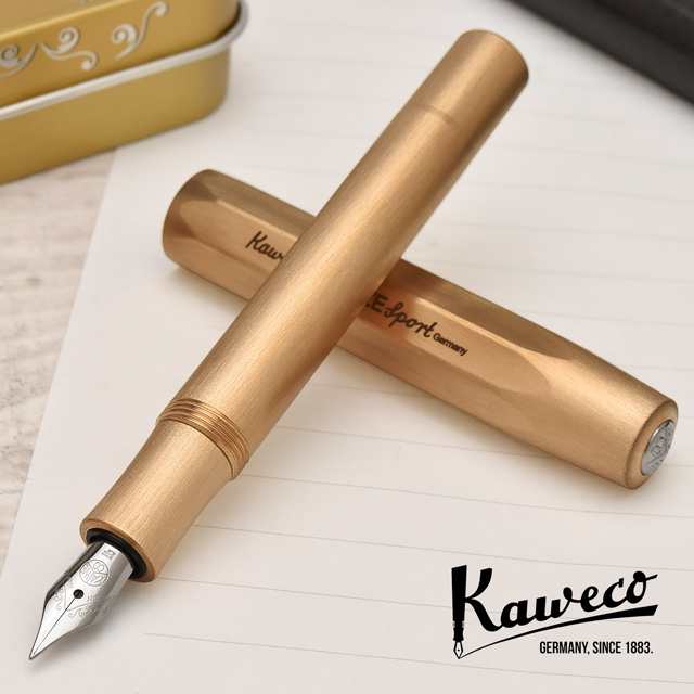 Kaweco Collection（カヴェコ コレクション） 限定品 万年筆 BRONZE SPORT（ブロンズスポーツ） 男性 女性 筆記具 記念品 クリスマス