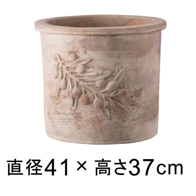 植木鉢 おしゃれ オリーブ ラウンド アンティコ41cm【送料無料】【メーカー直送・同梱不可・代引不可・返品不可】【グリーンポット社】【gp-eb-34278041gi】の通販は 9,182円