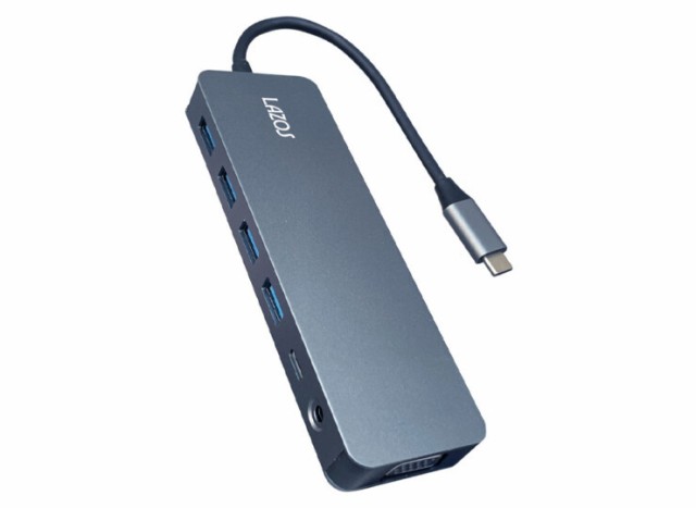 Type-C USBハブ 13in1 USBハブ Type C 変換アダプタ Type C Hub VGA HDMI PD給電 USB3.0 ハブ GoogleTV対応 オーディオジャック SDカードリーダー