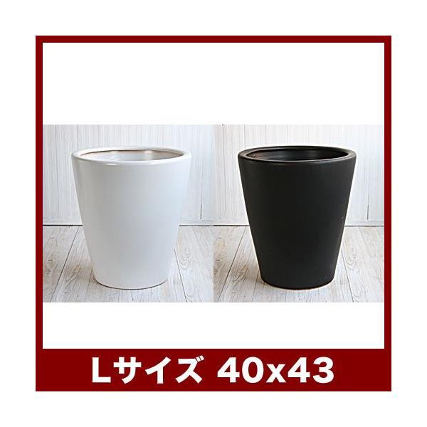 植木鉢　陶器鉢　ルッカ　PR1　マット　Lサイズの通販は