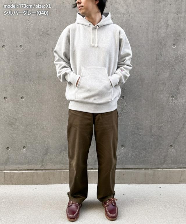 新作 Champion チャンピオン リバースウィーブ フーデッド スウェットシャツ C3-Y132 スウェットパーカー メンズ 裏起毛 トップス パーカー プルオーバー スウェット 大きいサイズ 厚手 11.5oz