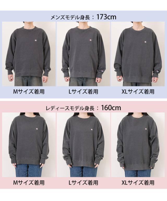 新作 Champion チャンピオン ヴィンテージ加工 クルーネック