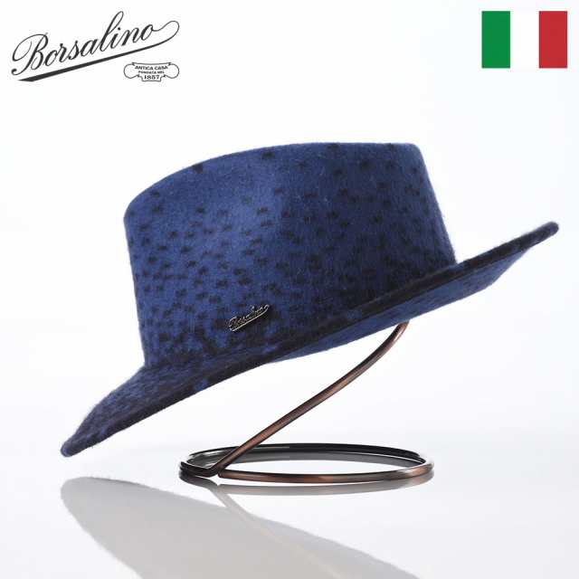 Borsalino ボルサリーノ 中折れハット フェルト帽 秋 冬 メンズ レディース 父の日 中折れ帽 フェドラ 紳士帽 大きいサイズ おしゃれ 高