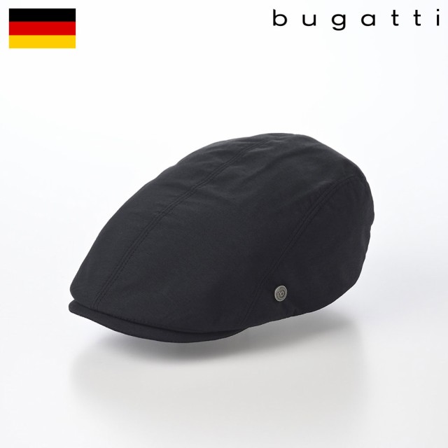 bugatti ハンチング帽 帽子 父の日 キャップ CAP 鳥打帽 メンズ レディース 春 夏 大きいサイズ ドイツブランド カジュアル ファッション小物 紫外線対策 熱中症 ブガッティ UV Protection Hunting（UV プロテクション ハンチング） 629118 ブラックの通販は