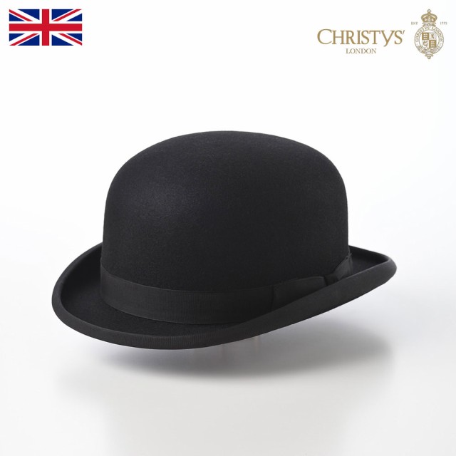 CHRISTYS LONDON ボーラーハット ダービーハット フェルト帽 帽子 メンズ レディース 秋 冬 カジュアル フォーマル おしゃれ ファッショ