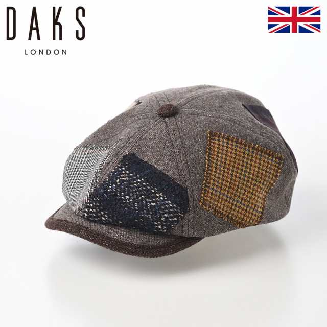 DAKS 帽子 キャスケット帽 メンズ レディース 秋 冬 キャップ CAP