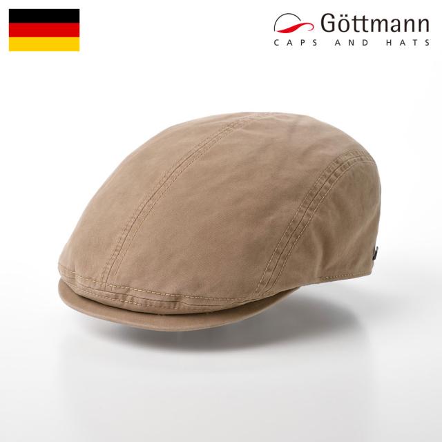 ハンチング帽子 メンズ レディース 春夏 シンプル コットン100％ UVカット 紫外線対策 帽子 キャップ CAP カジュアル 送料無料 ギフト プレゼント Gottmann(ゴットマン) Orlando Cotton（オーランド コットン） G29922210 ベージュの通販は 8,778円