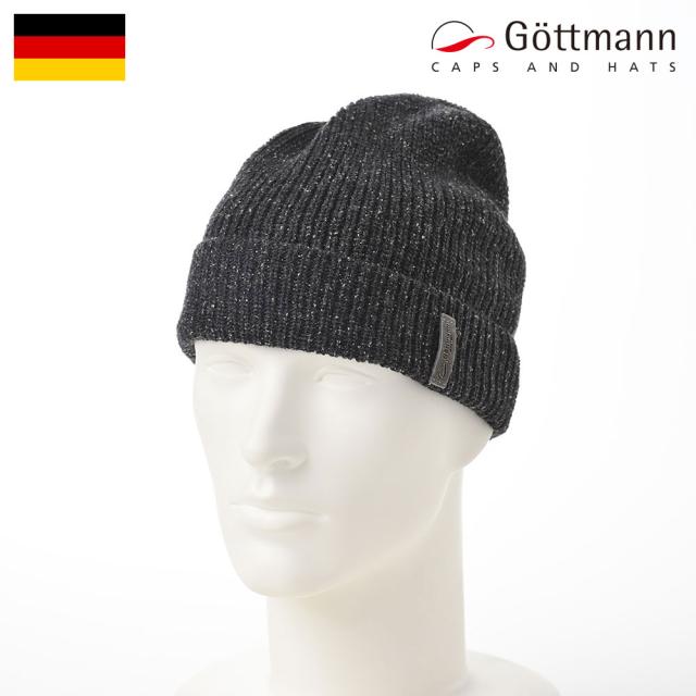 Gottmann ニット帽 帽子 ワッチキャップ ビーニー メンズ レディース 秋 冬 カジュアル おしゃれ 普段使い 防寒 暖かい ブランド ドイツ ゴットマン Silk Mix Knit Watch（シルク ミックス ニットワッチ） G42100 チャコール 9,350円