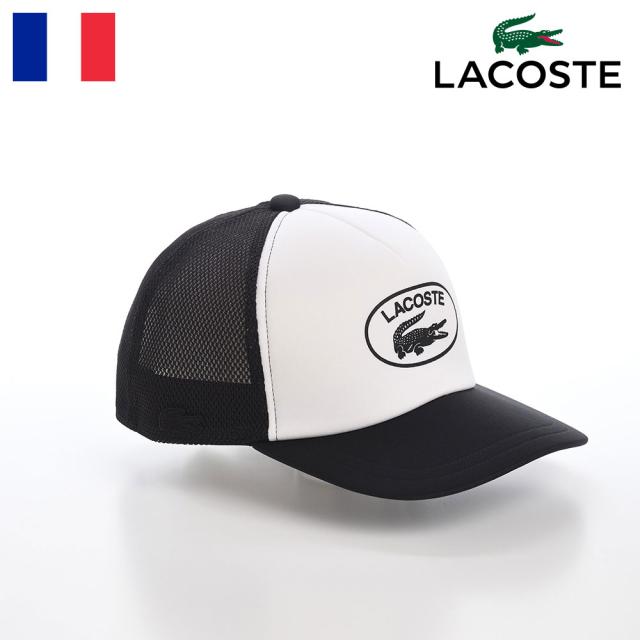 LACOSTE ラコステ 帽子 ロゴキャップ CAP 春 夏 秋 冬 メンズ レディース ベースボールキャップ カジュアル シンプル ワニロゴ スポーツ ユニセックス オールシーズン フランスブランド OVAL LOGO MESH CAP（オーバルロゴメッシュキャップ） L1264 ブラックの通販は