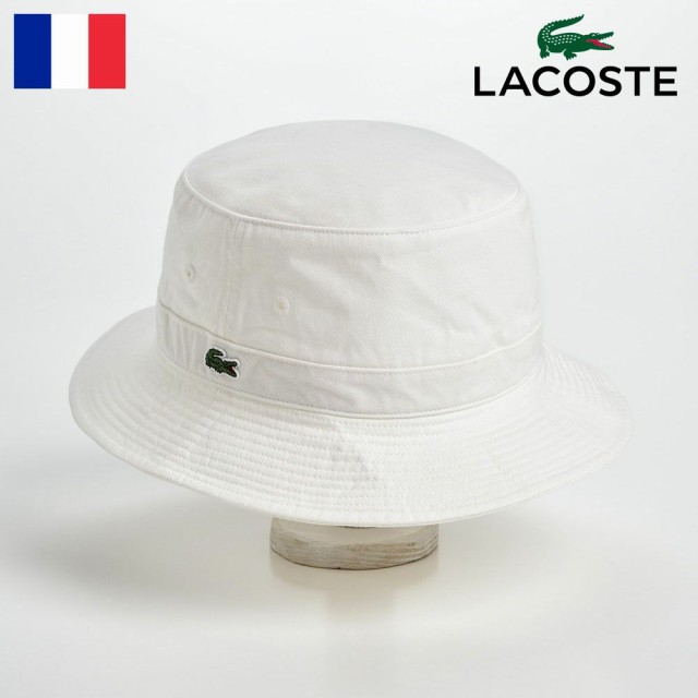 LACOSTE ラコステ バケットハット 帽子 メンズ レディース 春 夏 秋 冬