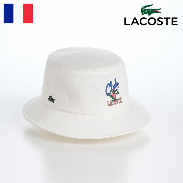 LACOSTE ラコステ バケットハット 帽子 メンズ 父の日 レディース 春