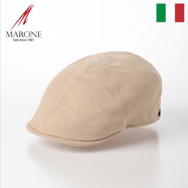 MARONE ハンチング帽 キャップ メンズ 春 夏 帽子 CAP ハンチング 