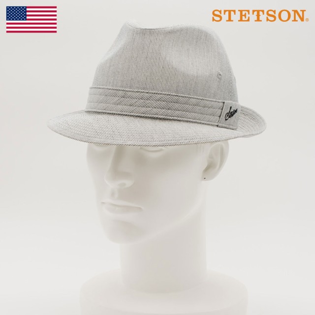 STETSON ステットソン 中折れハット トリルビー 帽子 ブランド メンズ 春 夏 大きいサイズ カジュアル おしゃれ シンプル 普段使い レデ