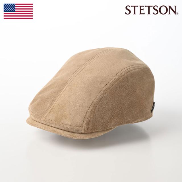 STETSON ステットソン ハンチング帽 キャップ CAP 帽子 ブランド メンズ レディース 紳士 秋 冬 大きいサイズ アメカジ カジュアル おしゃれ 普段使い アメリカ SUEDE HUNTING（スエード ハンチング）SE676 ベージュの通販は 12,705円