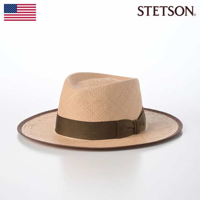 STETSON ステットソン パナマ帽 パナマハット ポークパイハット メンズ レディース 帽子 本パナマ 春 夏 ブランド Miguel（ミゲル）SE727