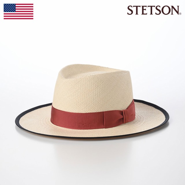 STETSON ステットソン パナマ帽 パナマハット ポークパイハット メンズ レディース 帽子 本パナマ 春 夏 ブランド Miguel（ミゲル）SE727